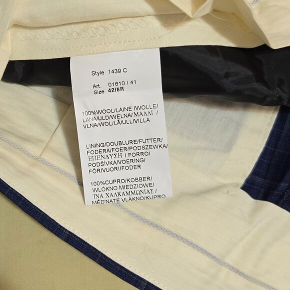 Paul Smith Italian Made Single-Breasted Gents Tailored Fit Pinstripe Suit - Picture 15 of 16